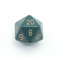 Opaque 34mm d20 Dusty Green|copper [CHXXQ2015]